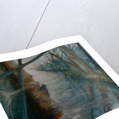 Presence, 1997 Birds over river Canterbury by Lee Campbell