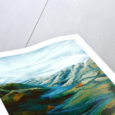 Akaroa, New Zealand, 1997South Island landscape by Lee Campbell