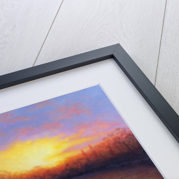 River Glow, 2006 river by Lee Campbell