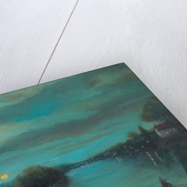 Richmond Dusk, 2017Thames from Richmond Bridge. by Lee Campbell