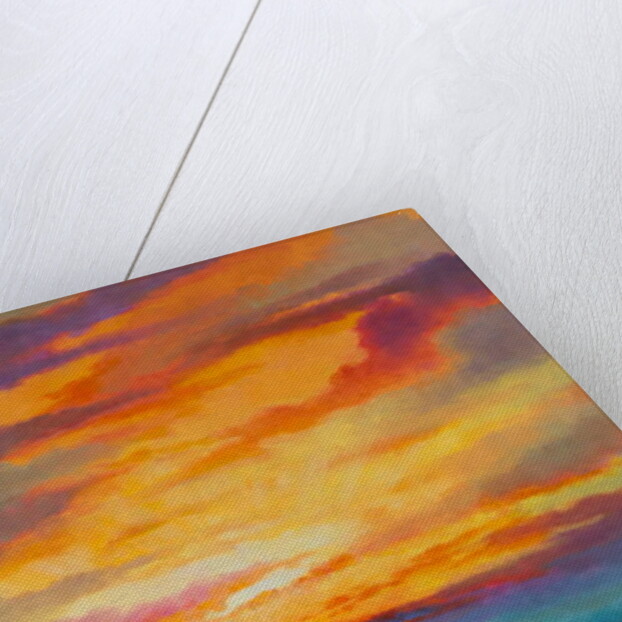 Rainbow Sky Petersham Meadow, 2017,Landscape by Lee Campbell