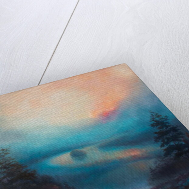 Misty Blue, 2017, landscape by Lee Campbell