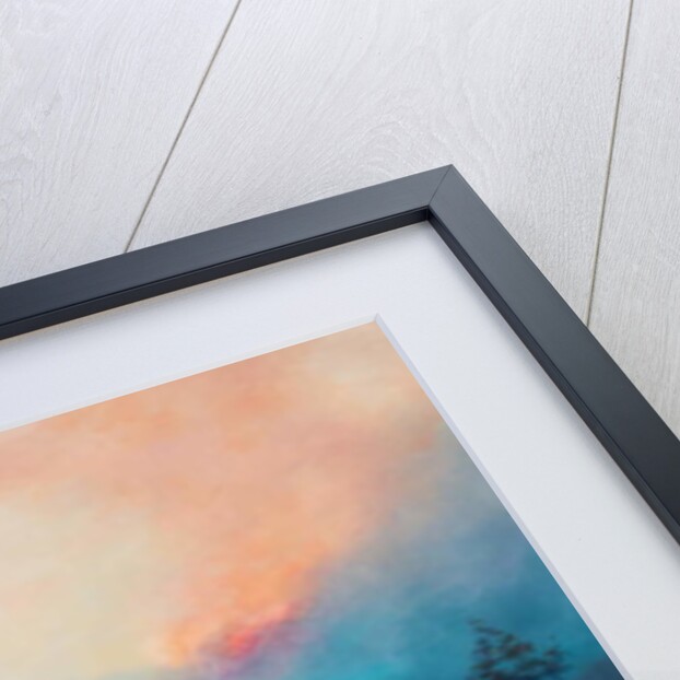 Misty Blue, 2017, landscape by Lee Campbell