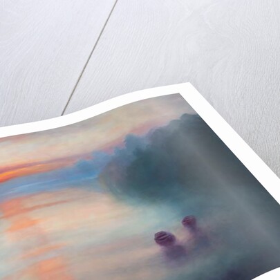 Morning Mist, 2017,Landscape, river by Lee Campbell