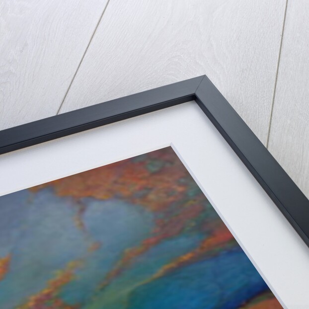 Opal and Amber, 2018 Textured abstract. by Lee Campbell