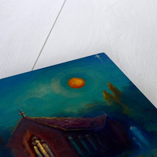 Night Moves II, 2019Architecture, church by Lee Campbell