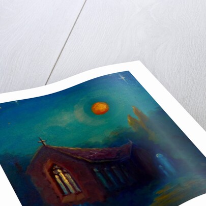 Night Moves II, 2019Architecture, church by Lee Campbell