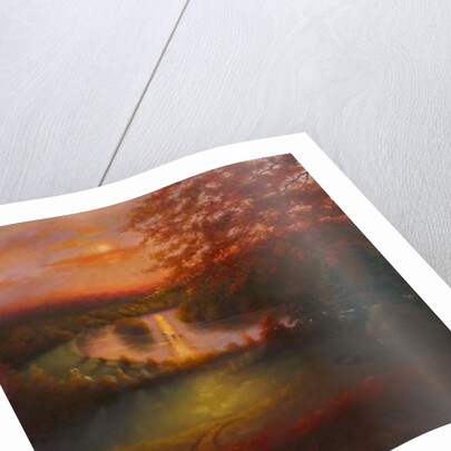 October Glow 2011 Landscape by Lee Campbell