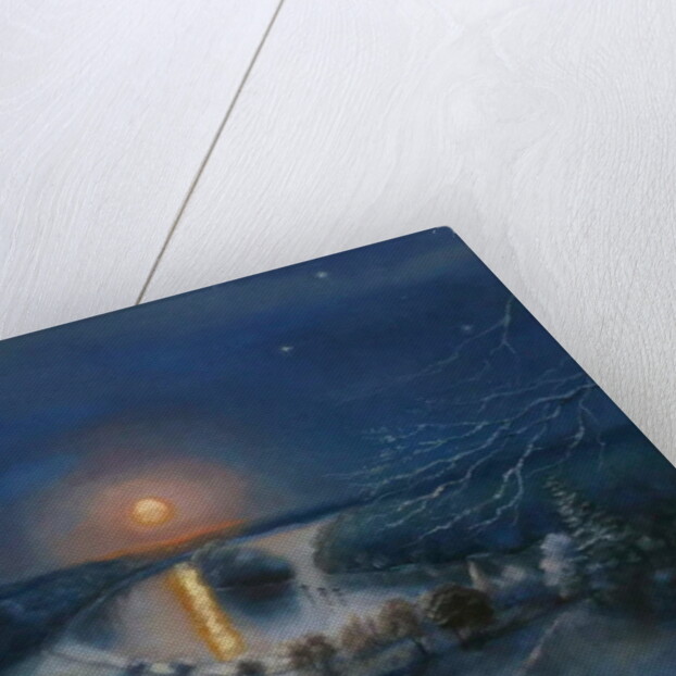 Frozen Blue 2011 Landscape Winter by Lee Campbell