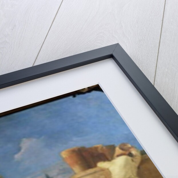 The Punchinello's Kitchen by Giovanni Battista Tiepolo