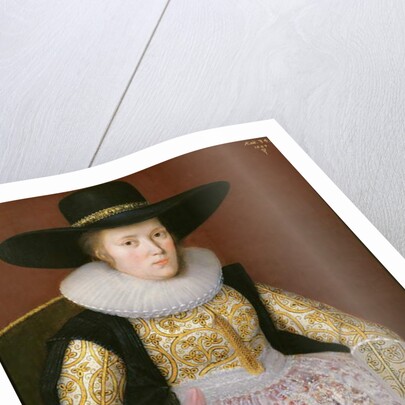 Unknown Lady, 1623 by Robert Peake