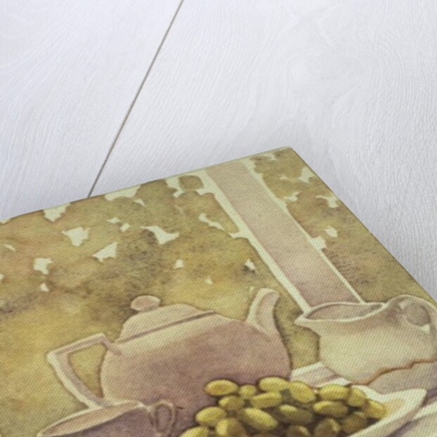 Still Life with Grapes by Lillian Delevoryas