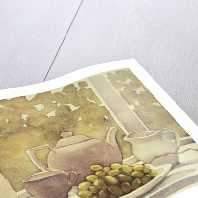 Still Life with Grapes by Lillian Delevoryas