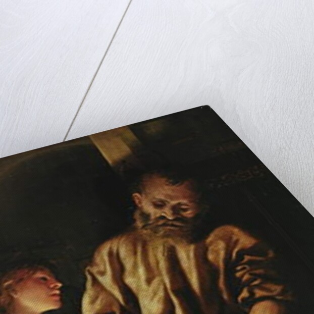 St. Matthew and the Angel by Girolamo Romanino