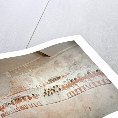 Interior of the Tomb of Ramose, New Kingdom, c.1360 BC by Egyptian 18th Dynasty