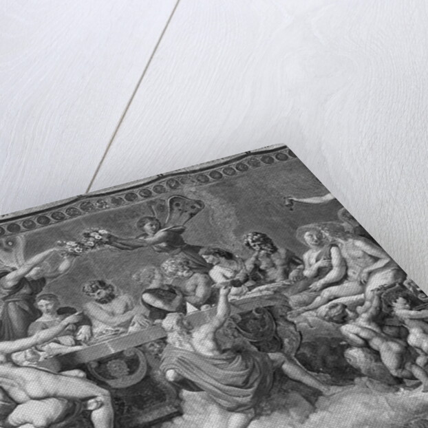 The Banquet of the Gods, ceiling painting of the Courtship and Marriage of Cupid and Psyche by Raphael