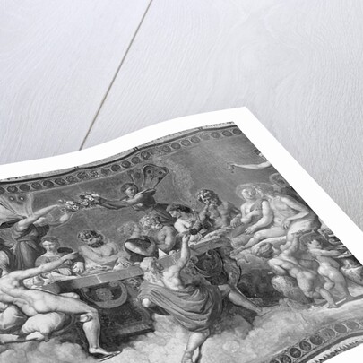 The Banquet of the Gods, ceiling painting of the Courtship and Marriage of Cupid and Psyche by Raphael