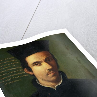 Portrait of Francesco Lana by School Italian