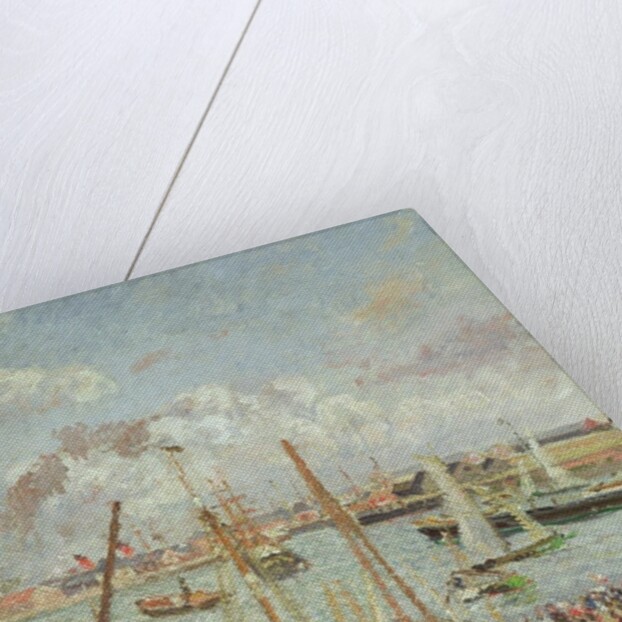 The Port of Le Havre, Afternoon, Sun, 1903 by Camille Pissarro