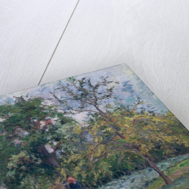 Orchard at Maubisson, Pontoise, 1876 by Camille Pissarro