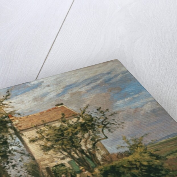 The Road to Rueil by Camille Pissarro