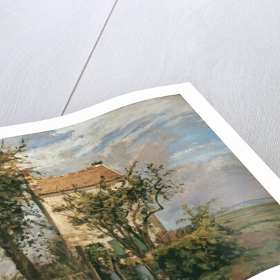 The Road to Rueil by Camille Pissarro