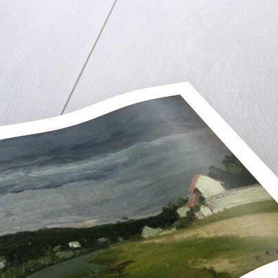 Landscape with Stormy Sky, 1864 by Camille Pissarro