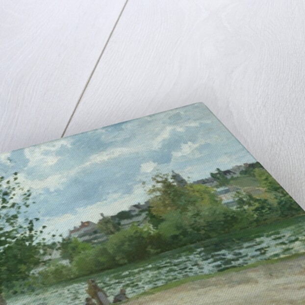 The Banks of the Oise at Pontoise, 1870 by Camille Pissarro