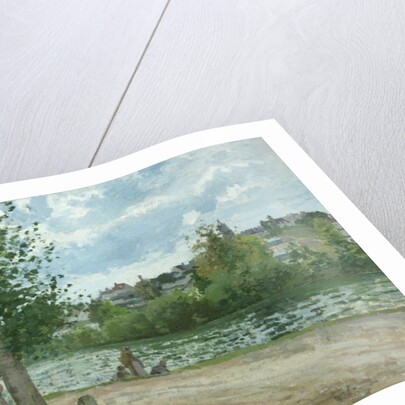 The Banks of the Oise at Pontoise, 1870 by Camille Pissarro