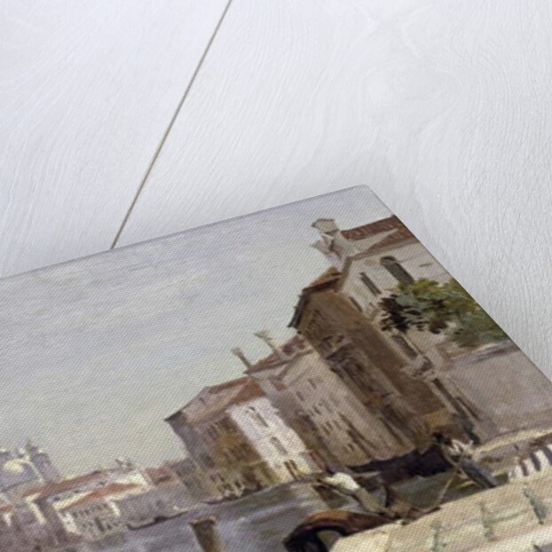 Venice - View of Campo della Carita looking towards the Dome of the Salute, 1834 by Jean Baptiste Camille Corot
