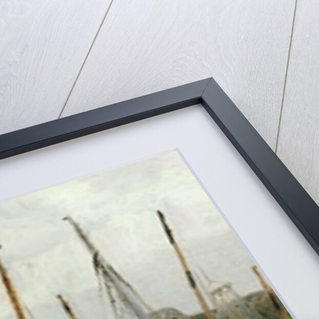 Granville, Fishing Boats, c.1860 by Jean Baptiste Camille Corot