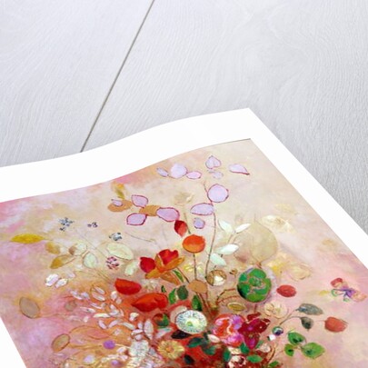 Bouquet of Flowers in a Japanese Vase, c.1905-08 by Odilon Redon