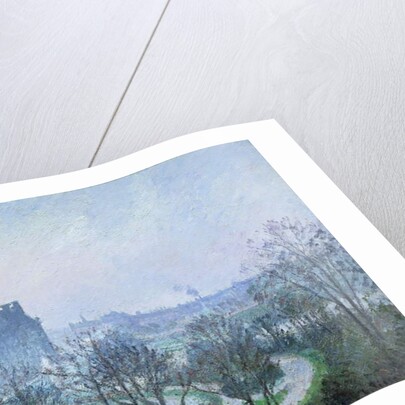 White Frost, Jardin des Tuileries, 1900 by Camille Pissarro