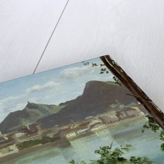 The Town and Lake Como, 1834 by Jean Baptiste Camille Corot