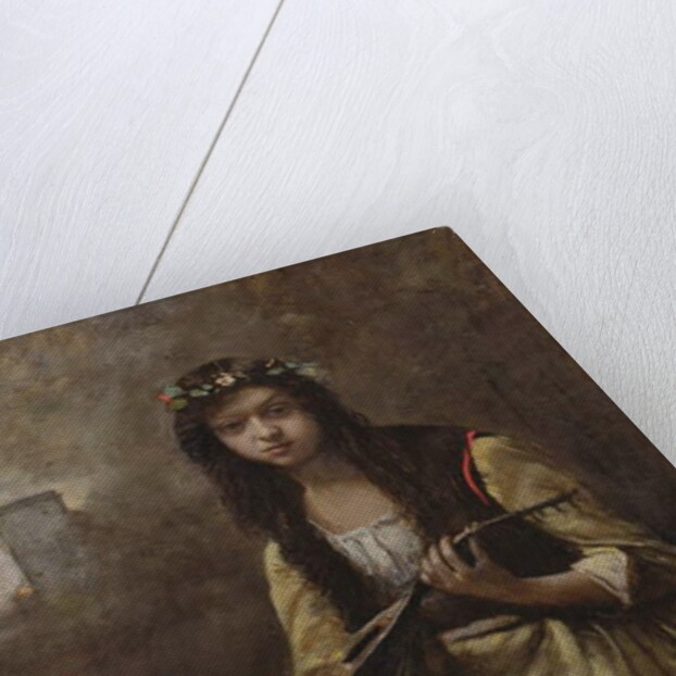 La Zingara, c.1865 by Jean Baptiste Camille Corot