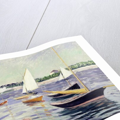 Sailing Boats at Argenteuil, 1891 by Gustave Caillebotte