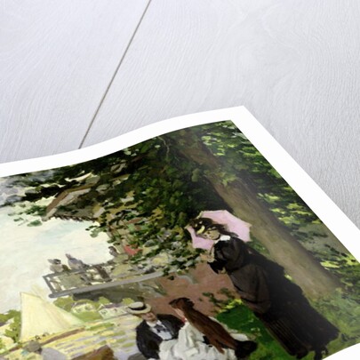 Garden House on the Zaan, Zaandam, 1871 by Claude Monet