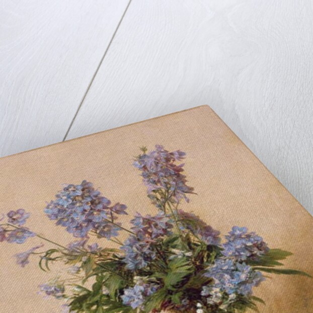 Vase of Columbines, 1887 by Ignace Henri Jean Fantin-Latour