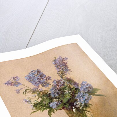 Vase of Columbines, 1887 by Ignace Henri Jean Fantin-Latour