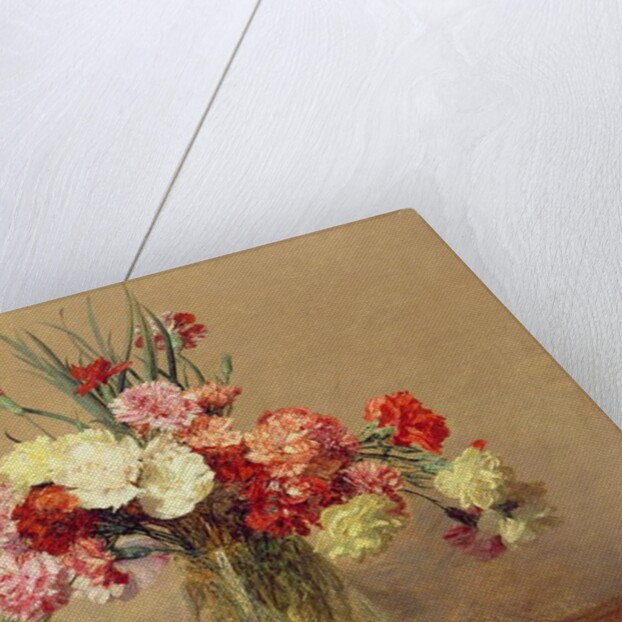 A Bouquet of Carnations, 1890 by Ignace Henri Jean Fantin-Latour
