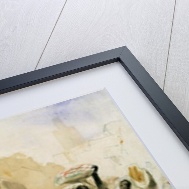 Procession of Musicians in Tangier by Ferdinand Victor Eugene Delacroix