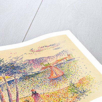 Sailing Boats at the Seaside by Henri-Edmond Cross