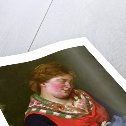 Peasant Woman Sleeping, 1853 by Gustave Courbet