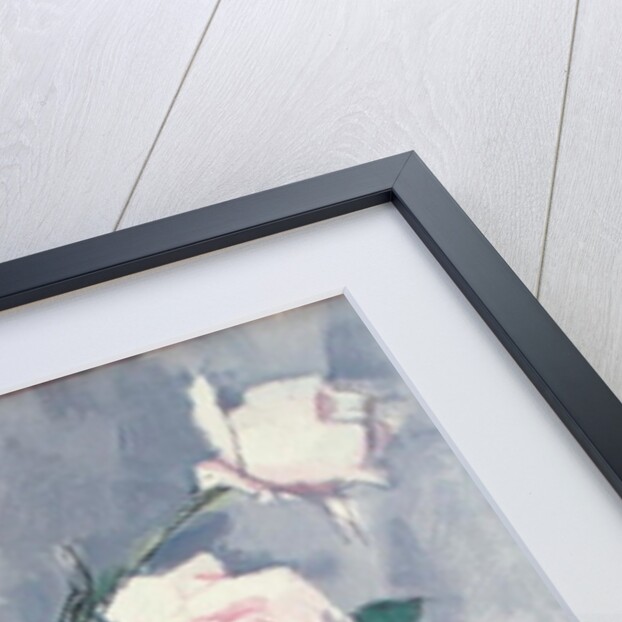 Still Life of Roses in a Blue and White Vase by Samuel John Peploe