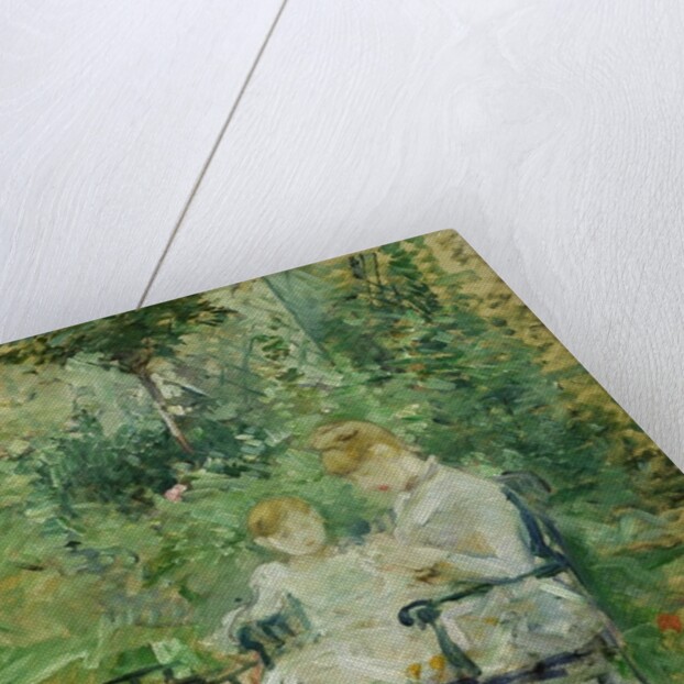 In the Garden, c.1885 by Berthe Morisot