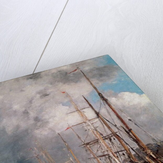 Fecamp, Herring Fishers, 1892-94 by Eugene Louis Boudin