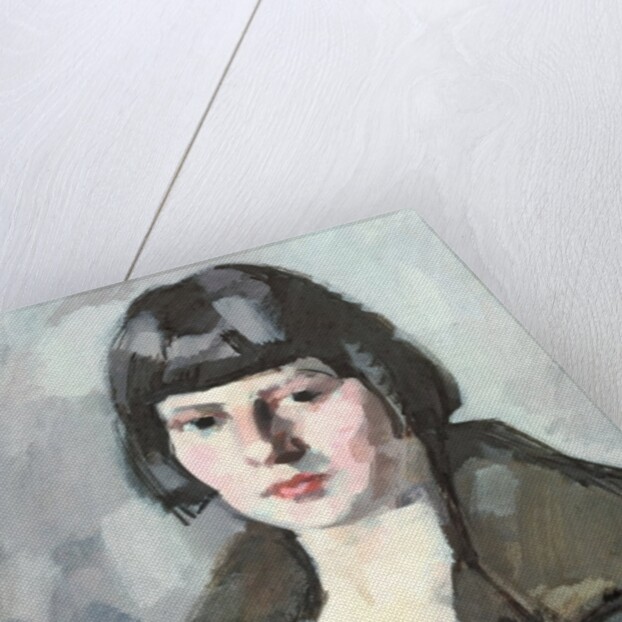 Head of a Young Girl, c.1920 by Samuel John Peploe