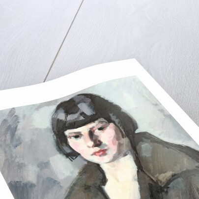 Head of a Young Girl, c.1920 by Samuel John Peploe