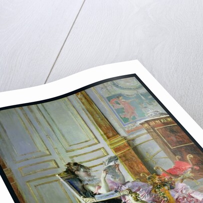 Girl Reading in a Salon, 1876 by Giovanni Boldini