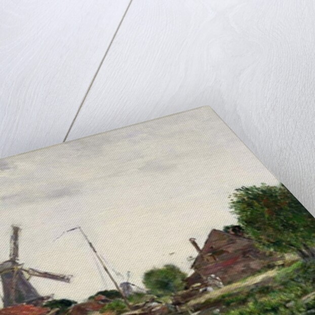 Dordrecht, Windmill on the Meuse, 1884 by Eugene Louis Boudin